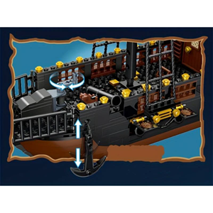 لگو کریتور کشتی دزدان دریایی 621 قطعه مدل Pirate Ship 50401_اسباب بازی لگو